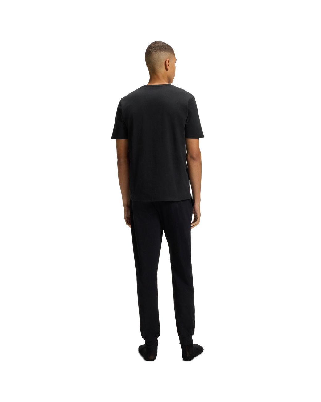 Boss Black Logo Crew Neck Short Sleeve T-Shirt for men