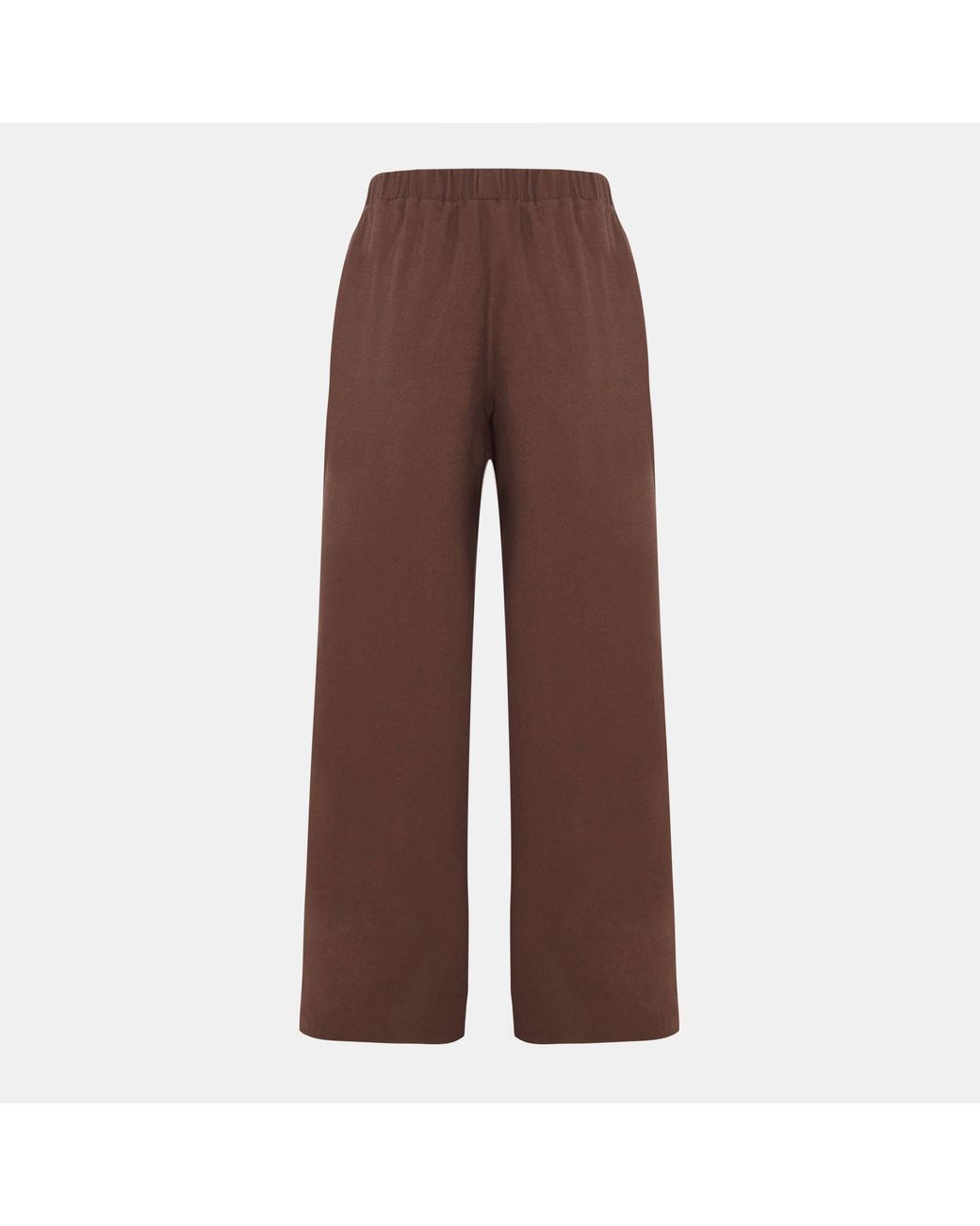 I Saw It First Brown Straight Leg Trouser