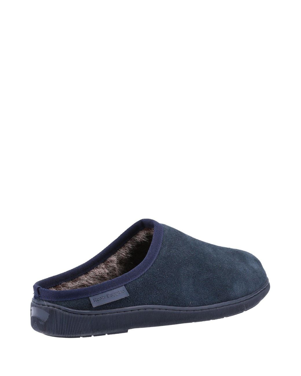 Hush Puppies Blue Ashton Suede Mule Slippers for men