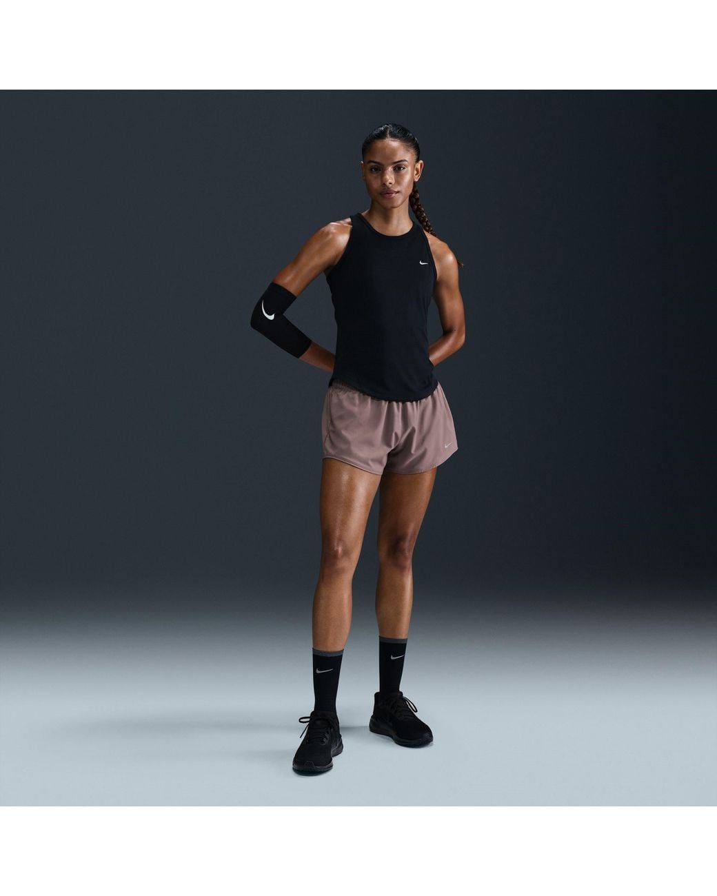 Nike Black Performance Running Vest