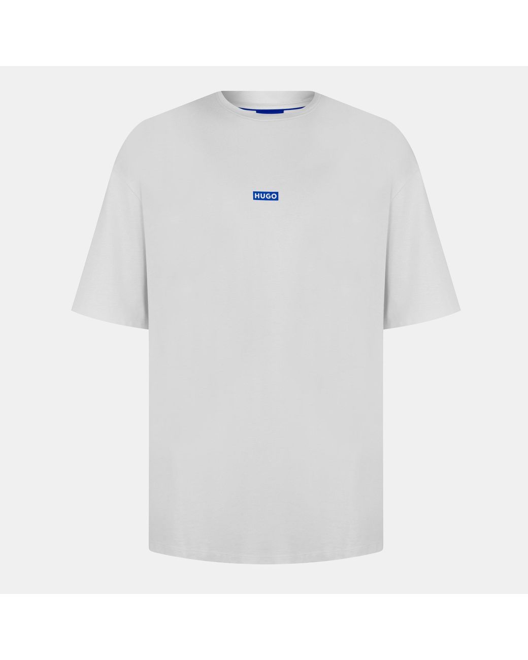 HUGO White Printed Logo Back T-Shirt With Mcmxciii Text for men