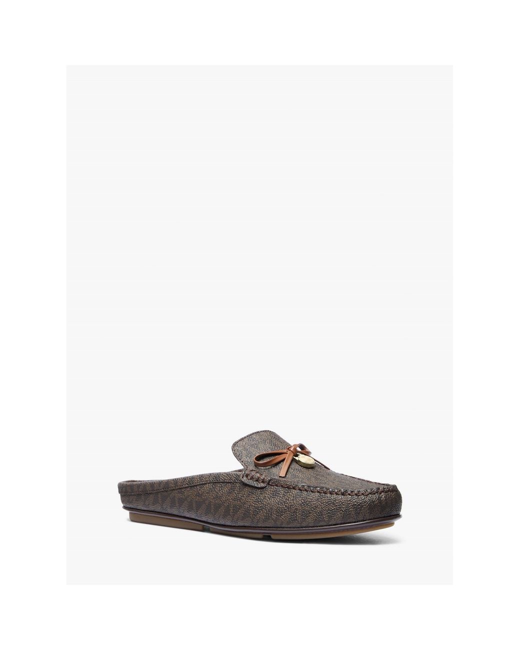 MICHAEL Michael Kors Brown Greta Mule Flat Mules