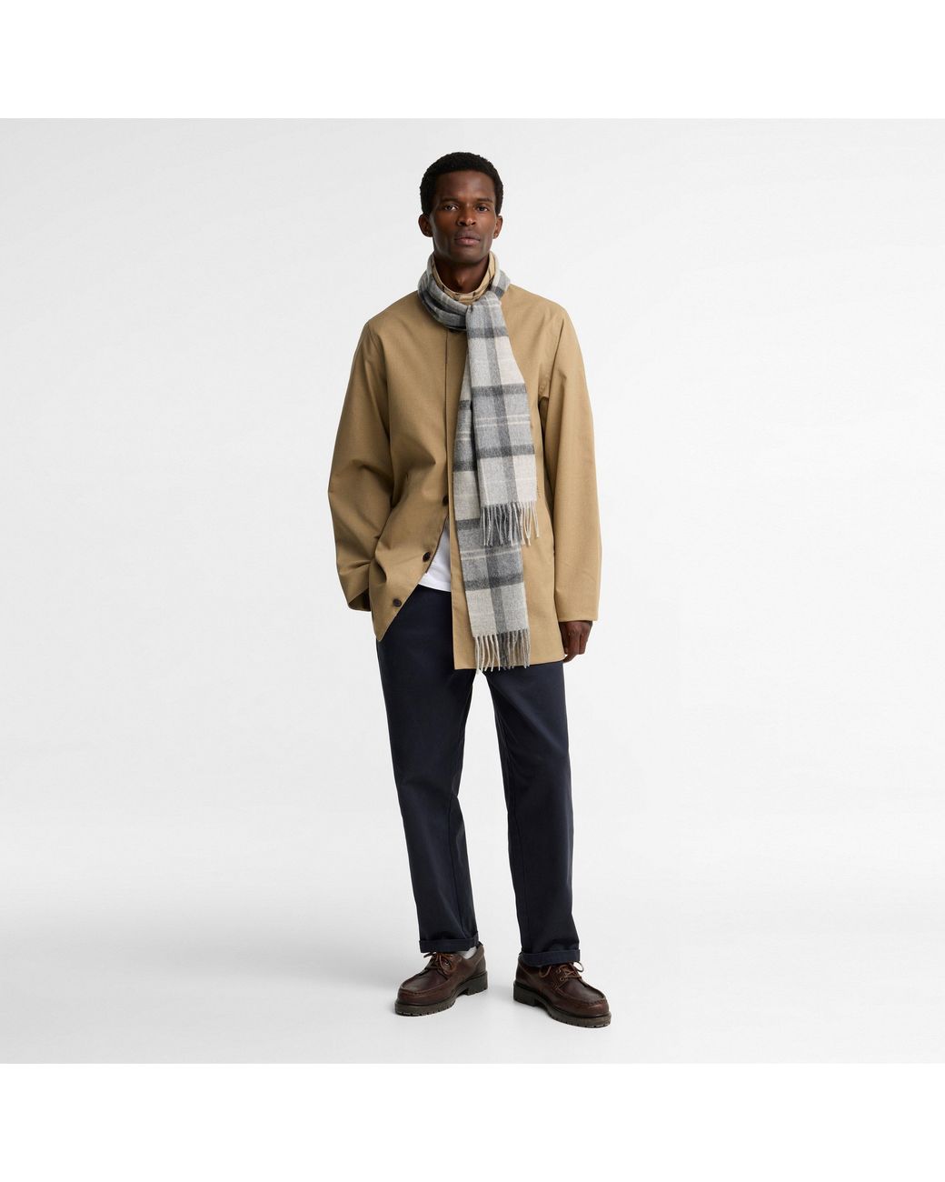 Barbour Gray B.Li Mineral Tartan Sc 64