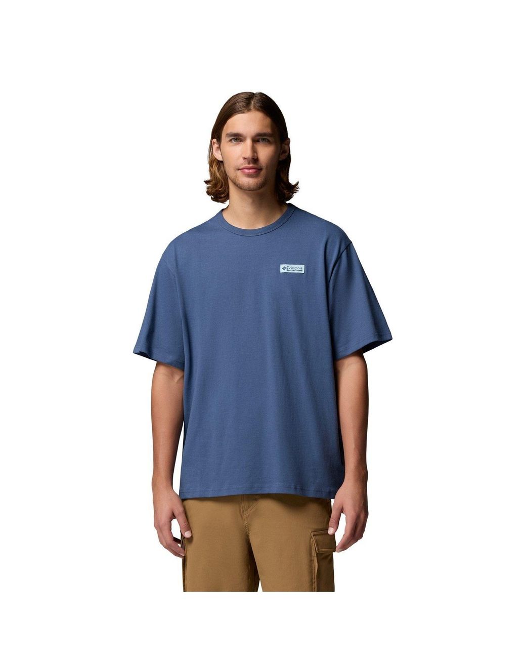Columbia Blue Csc Heavyweight Tee for men