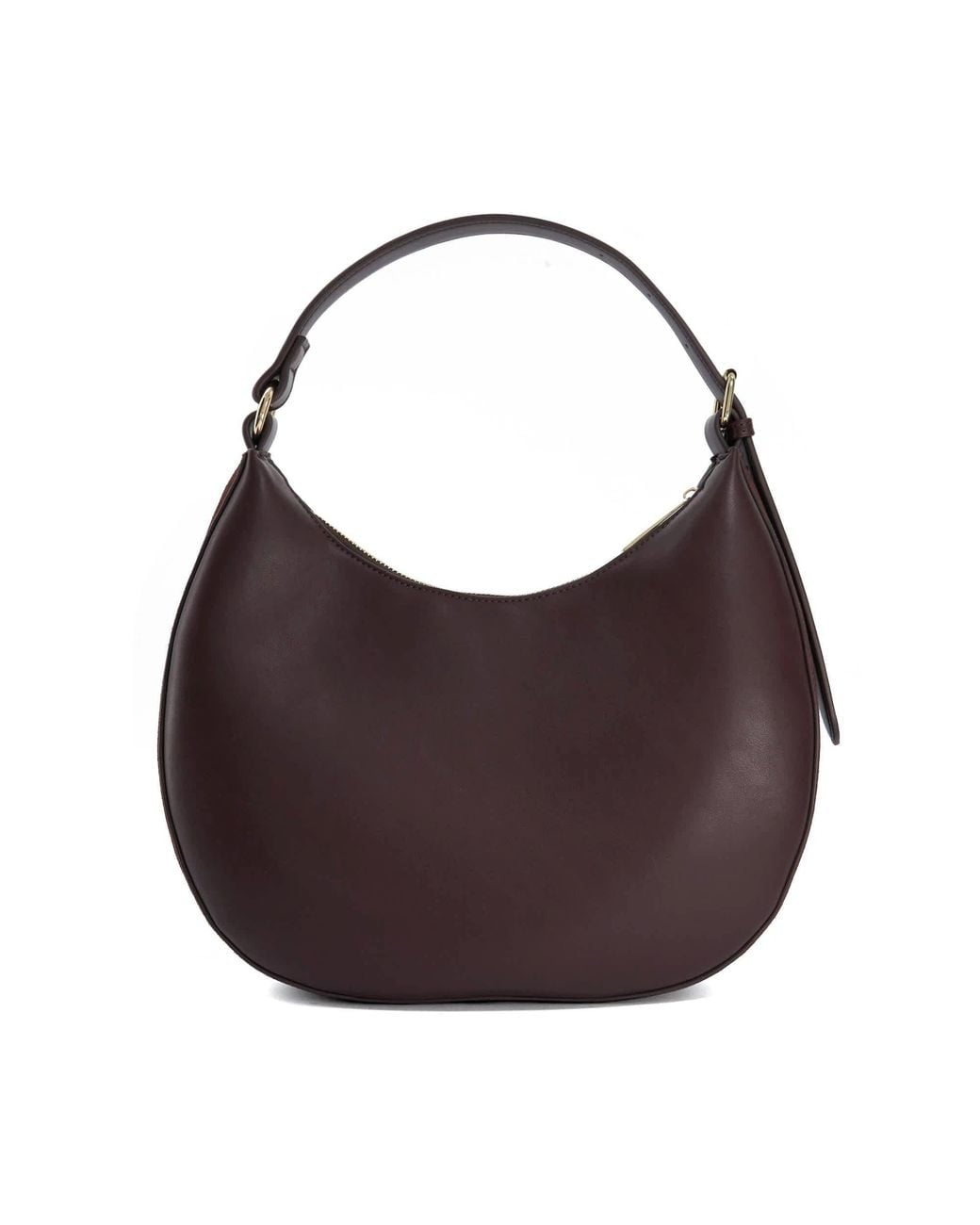 Dune Brown Daydreamer Faux Leather Hobo Bag