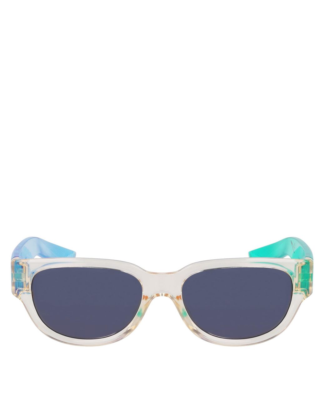 Nike Blue Variant Ii Rectangle Sunglasses