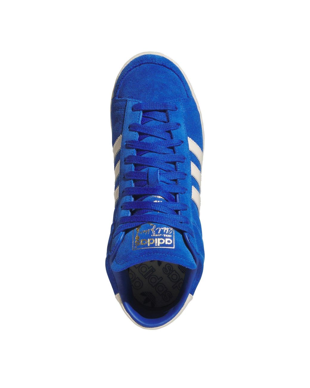 Adidas Blue Adults Jabbar Hi Basketball Trainers