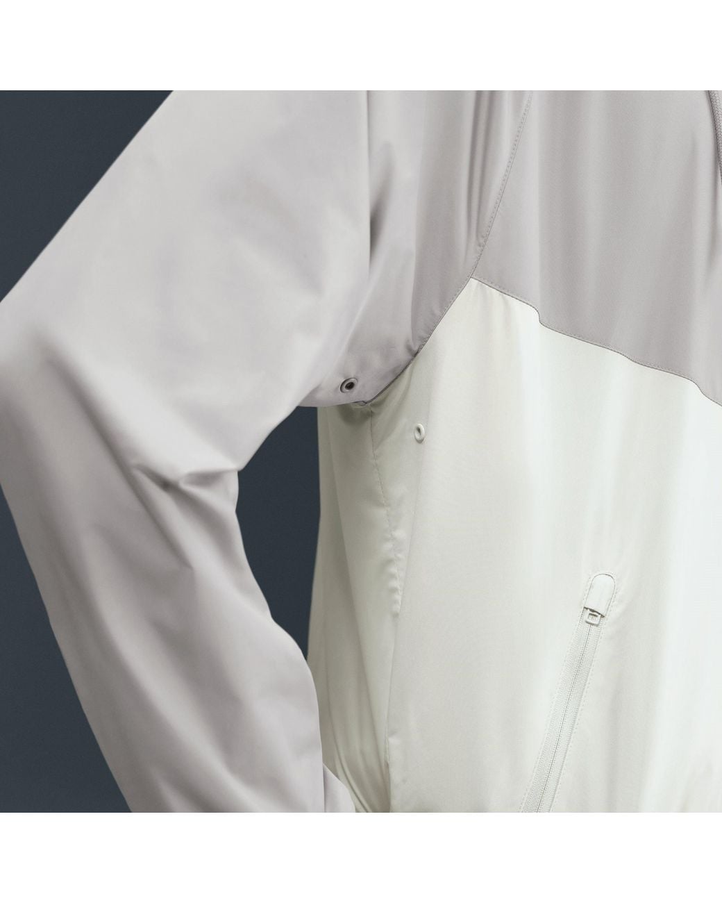 Nike Gray Sportswear Windrunner Hooded Jacket for men