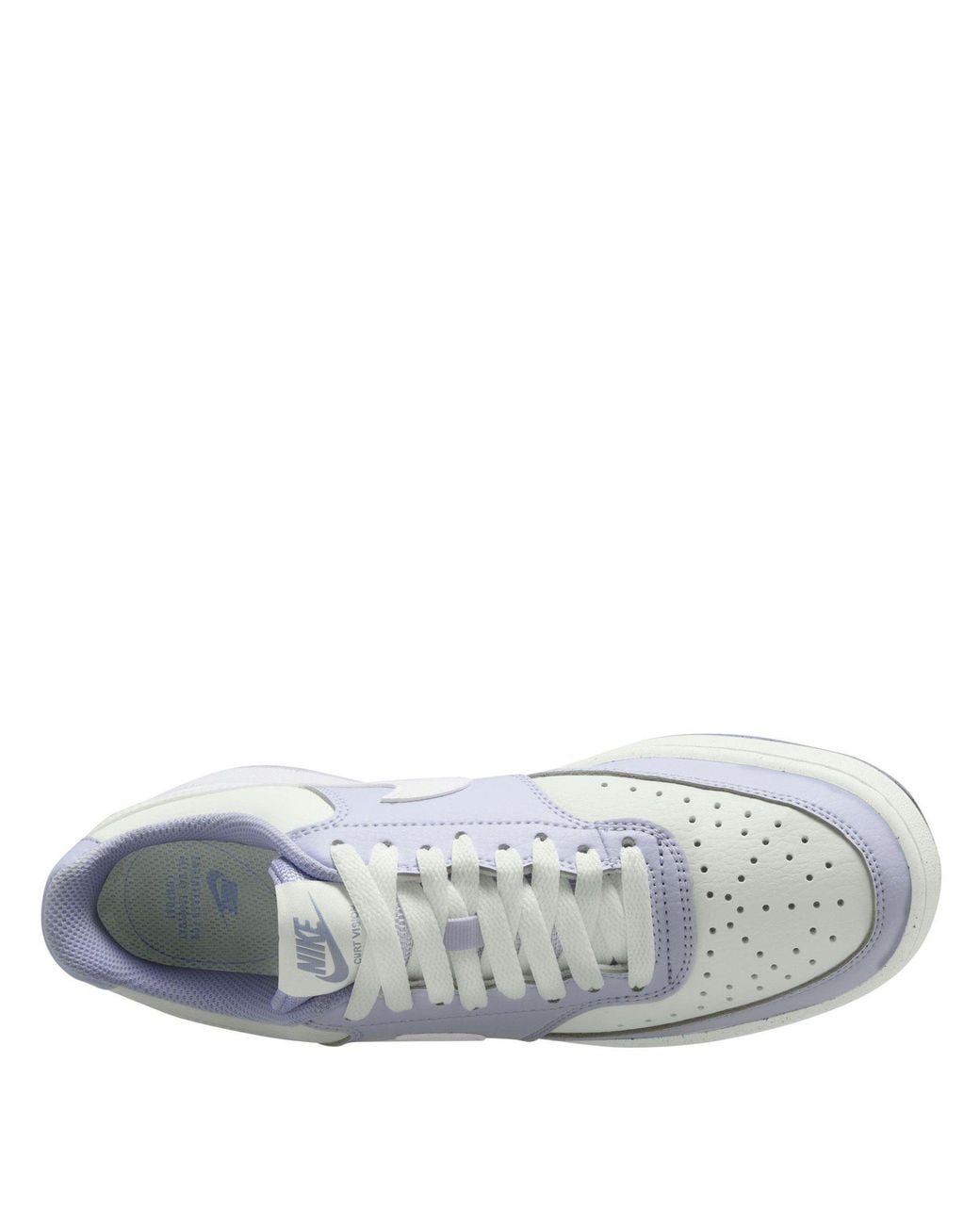 Nike Gray Court Vision Low Next Nature Trainers
