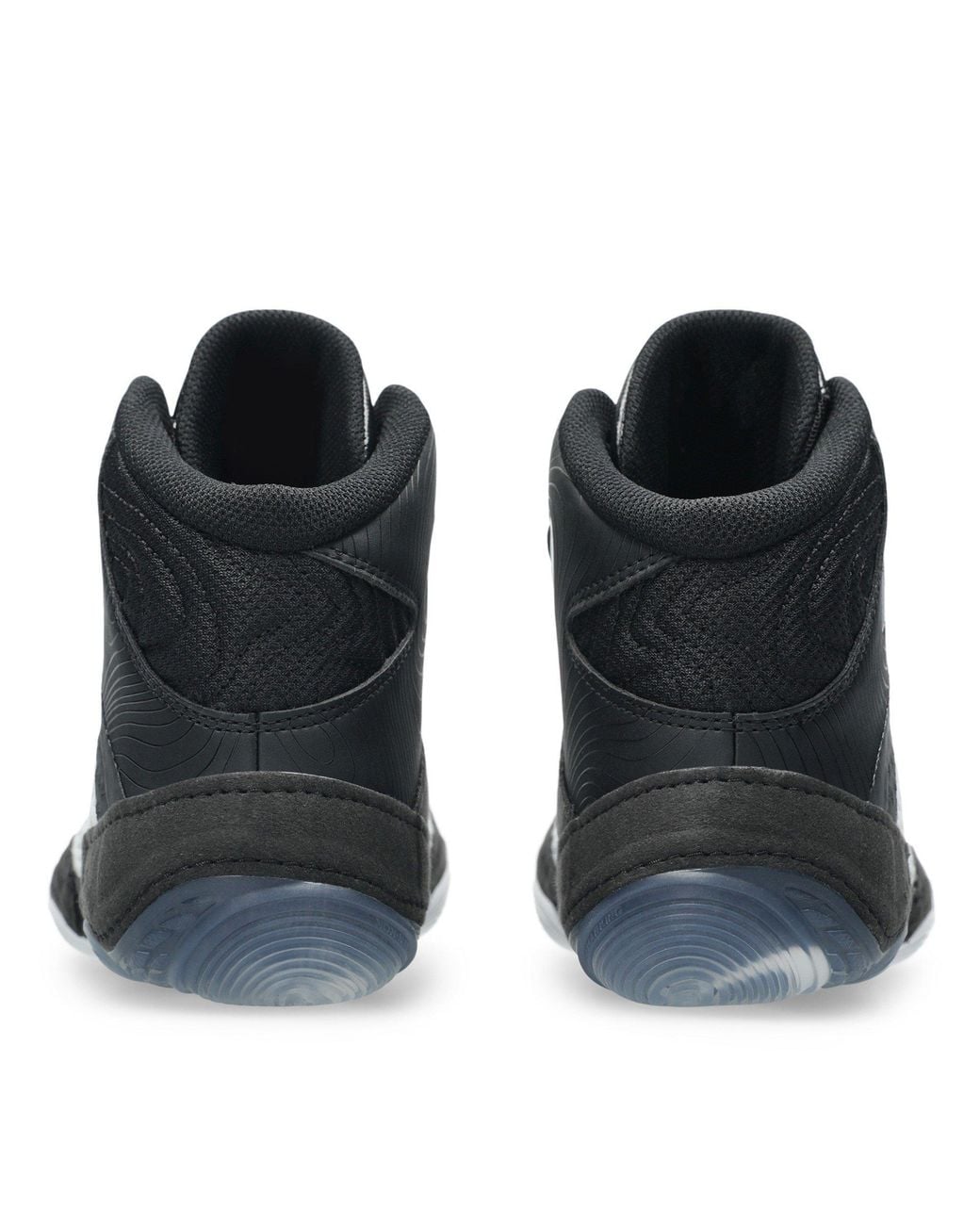 Asics Black Split Elite Wrestling Shoes