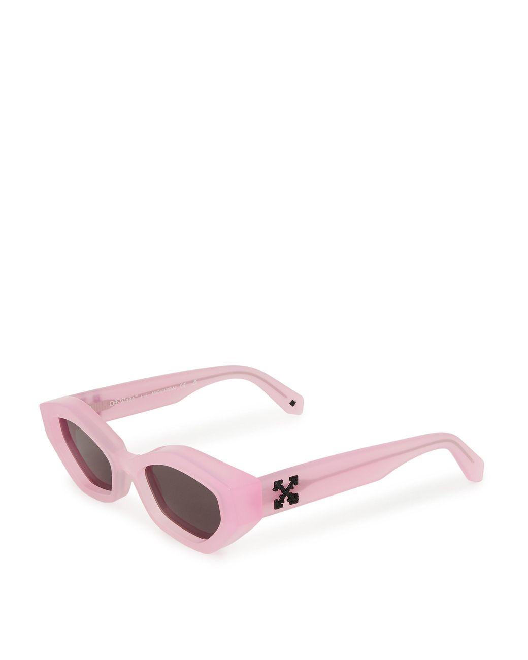 Off-White c/o Virgil Abloh Pink Oeri144 Hilo Round Sunglasses