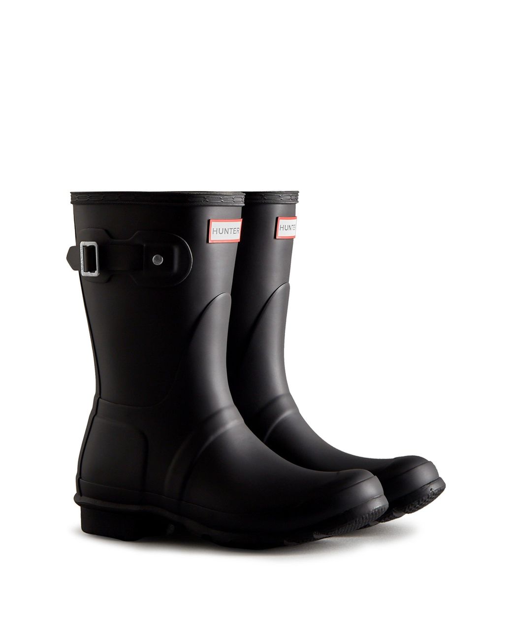 Hunter Black Original Short Wellies