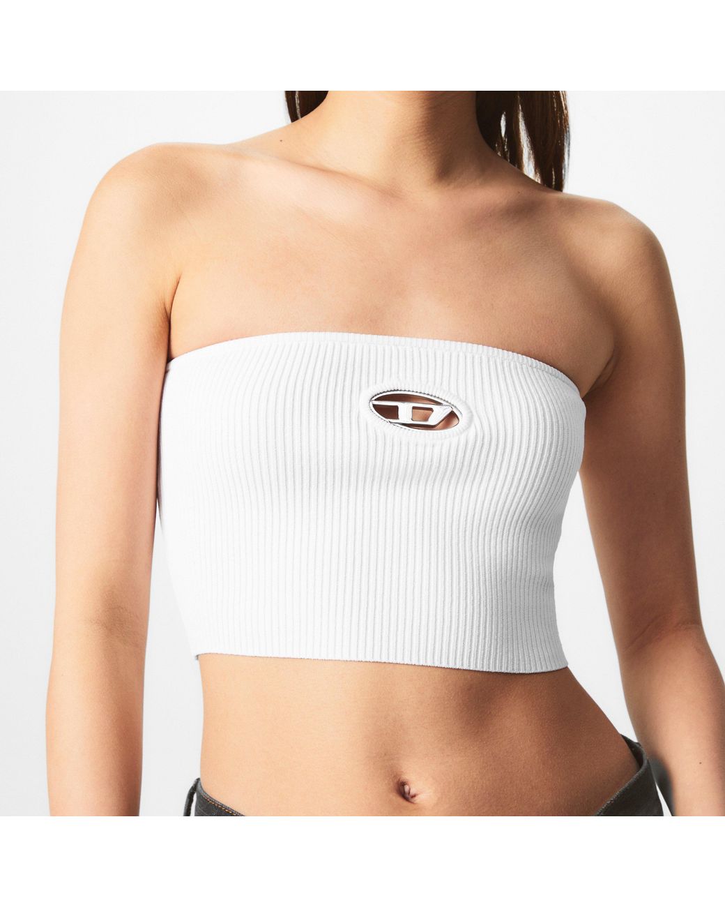 DIESEL White M-Clarksville Bandeau