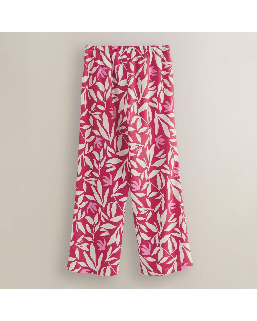 Regatta Pink Talamanca Linen Relaxed-Fit Trousers
