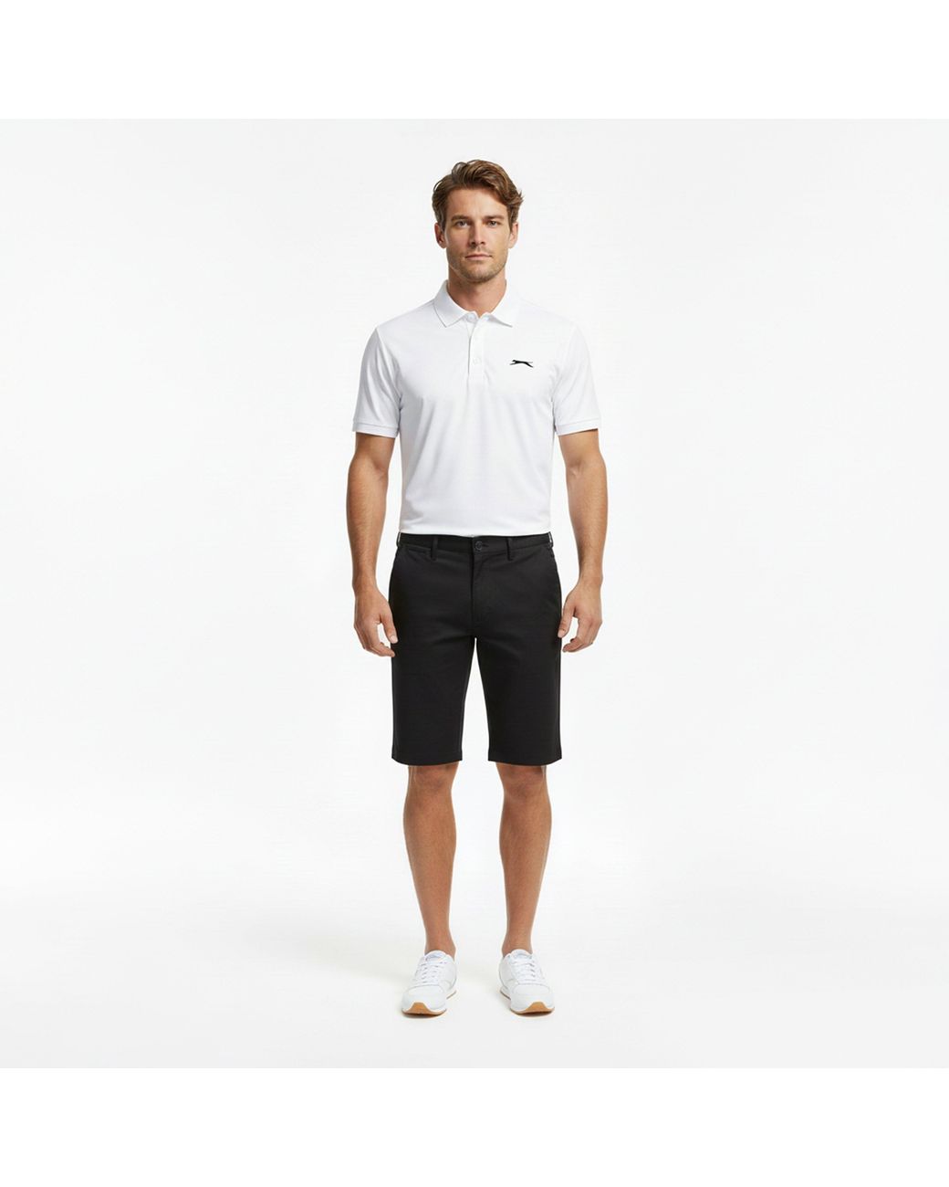 Slazenger 1881 Black Golf Shorts for men
