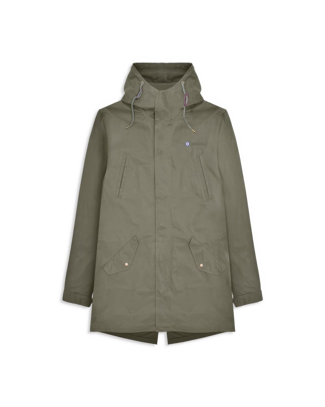 Lambretta Green Shower Resistant Parka for men