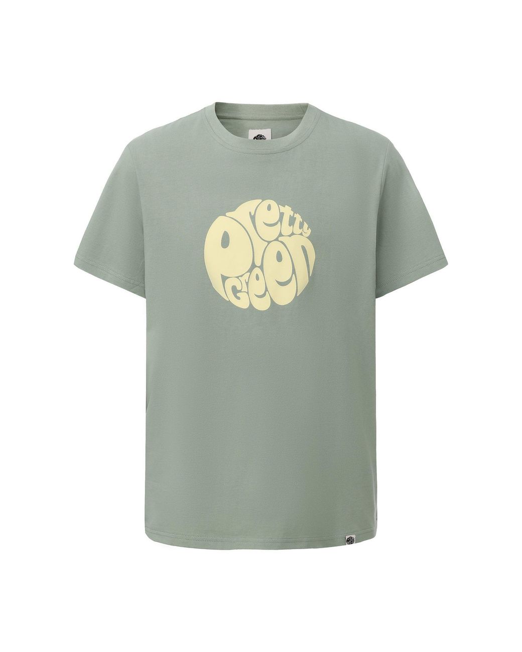 Pretty Green Green Large Logo Tee for men