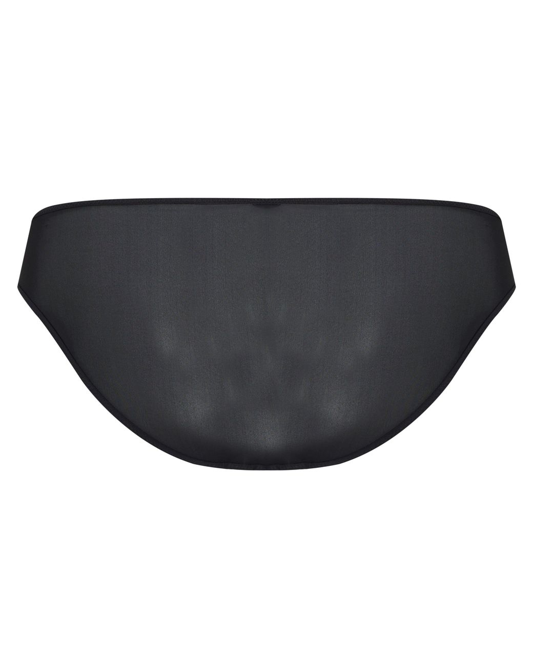 Calvin Klein Black Calvin Sheer Bikini Bottoms