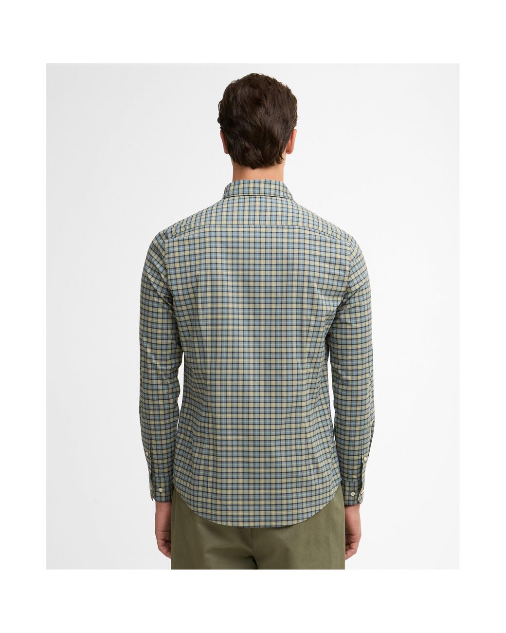 Barbour Green Lomond Tailored Fit Shirt for men