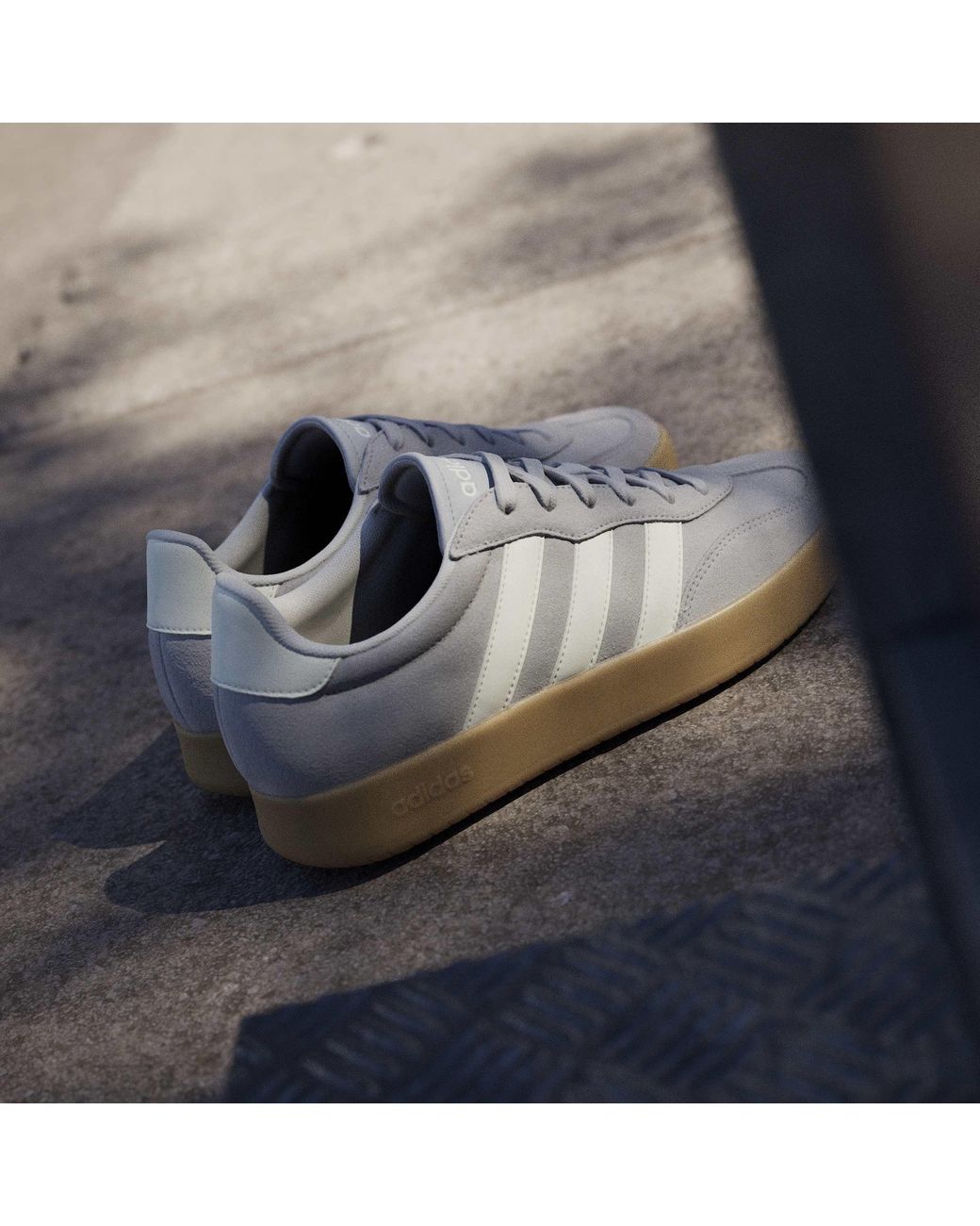 Adidas Gray Barreda 99 Low-Top Trainers