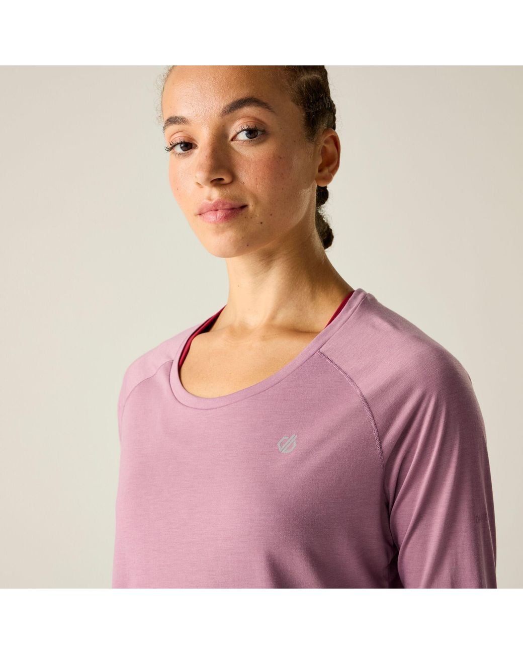 Dare 2b Purple Nimble Long Sleeve Quick-Drying T-Shirt