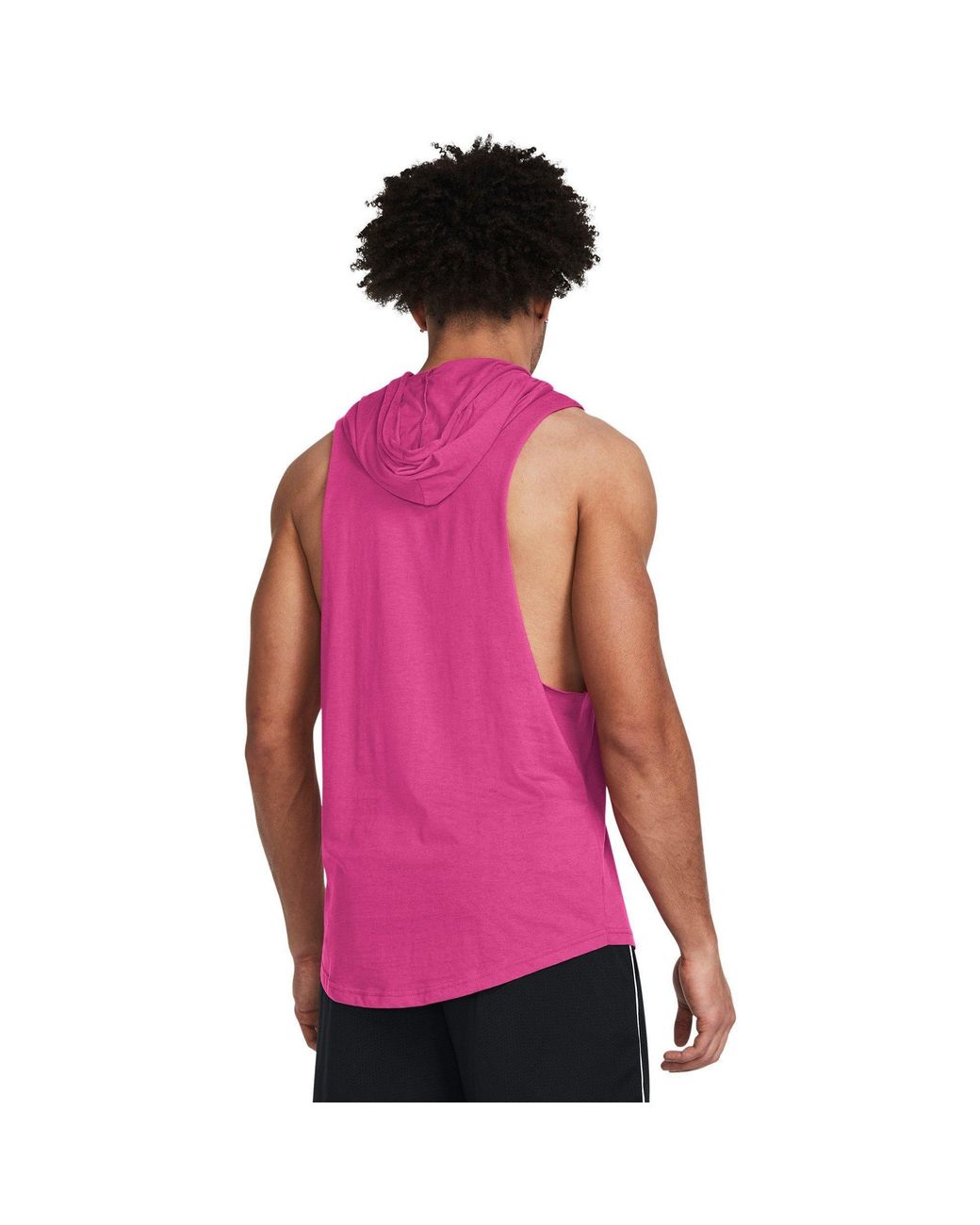 Under Armour Pink Performance Gym Vest for men