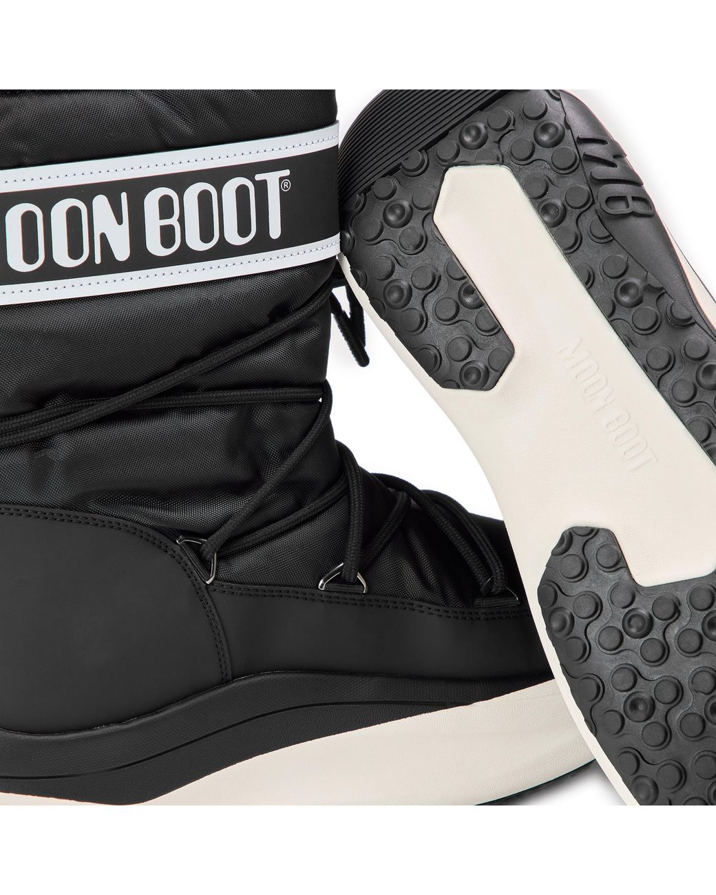 Moon Boot Black Moon 247 Polar Boots for men