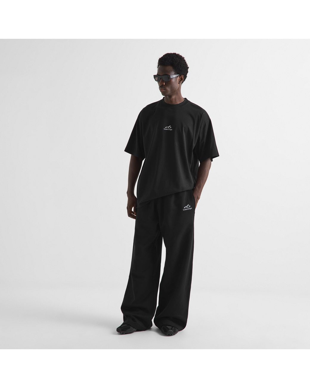 Balenciaga Black Low-Top Trainers for men