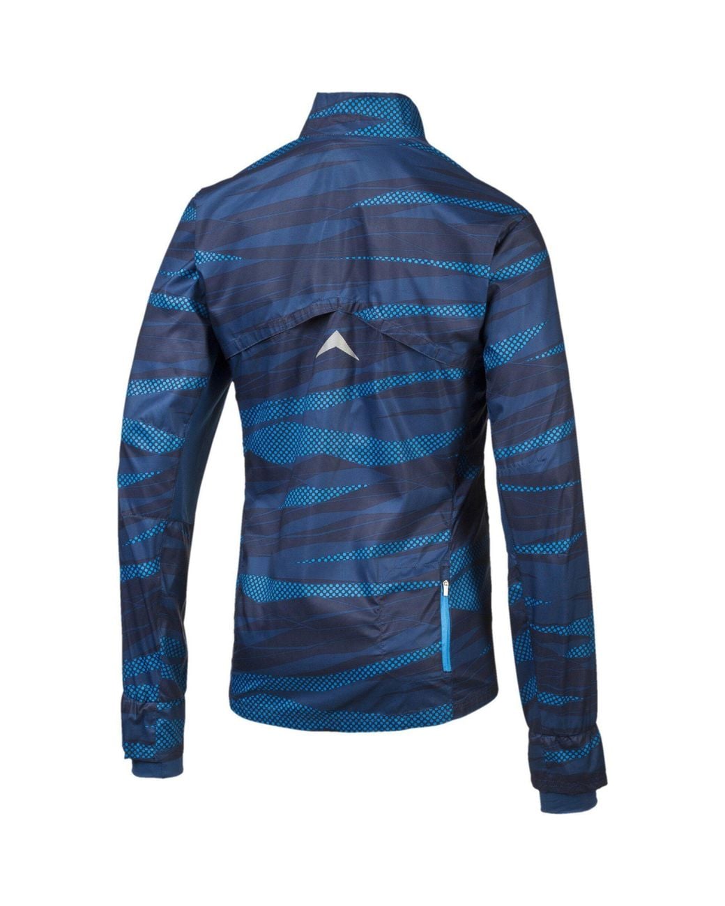 PUMA Blue Graphic Woven Jacket for men