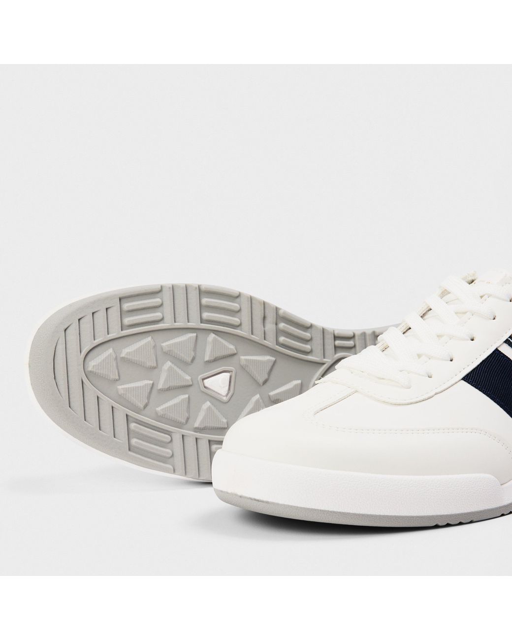 Original Penguin White Gaz Court Trainers for men