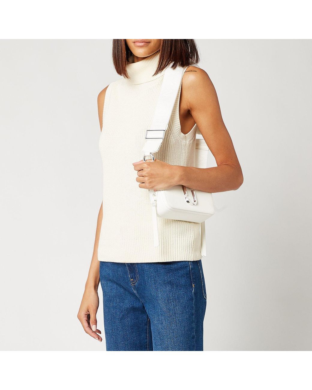 Marc Jacobs Gray Dtm Snapshot Shoulder Bag