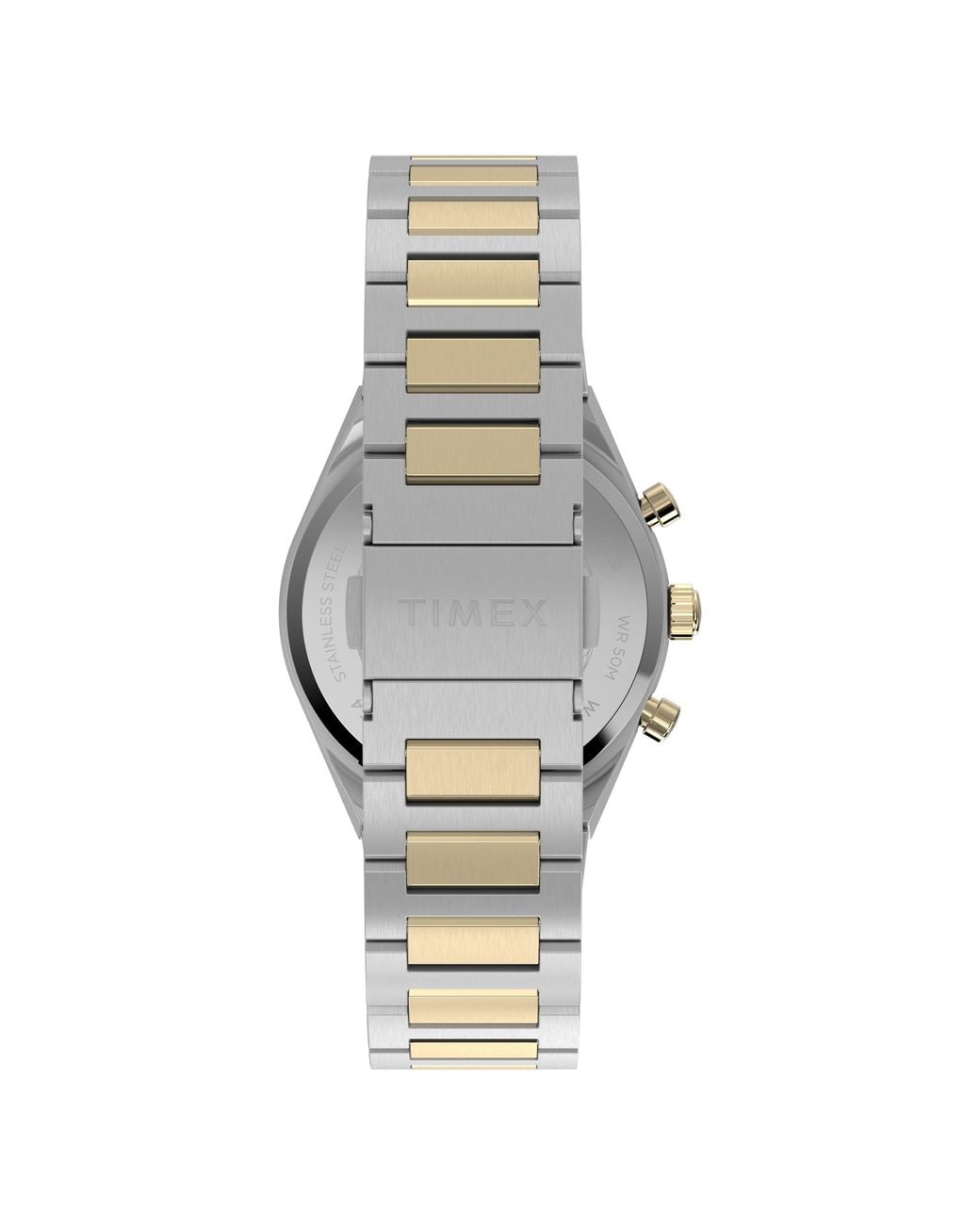Timex Metallic L Q Chrono Wtc Sn71 for men