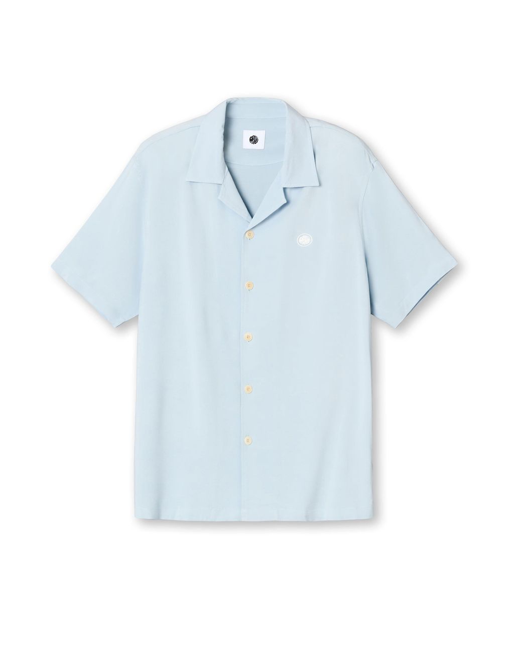 Pretty Green Blue Plain Short-Sleeve Regular Fit T-Shirt for men