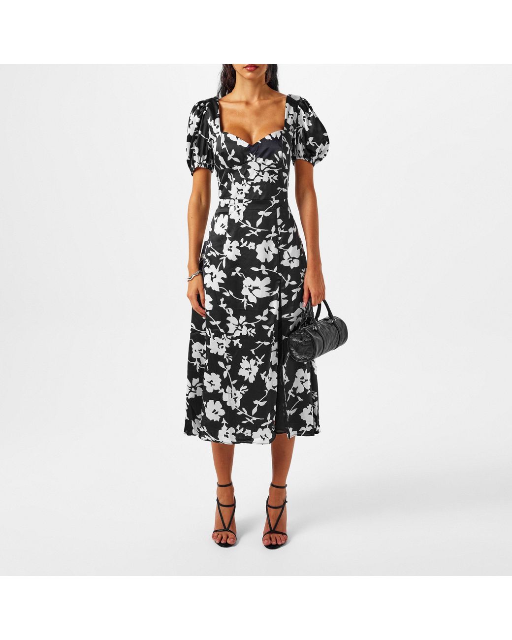 Bardot Black Gillian Midi Dress