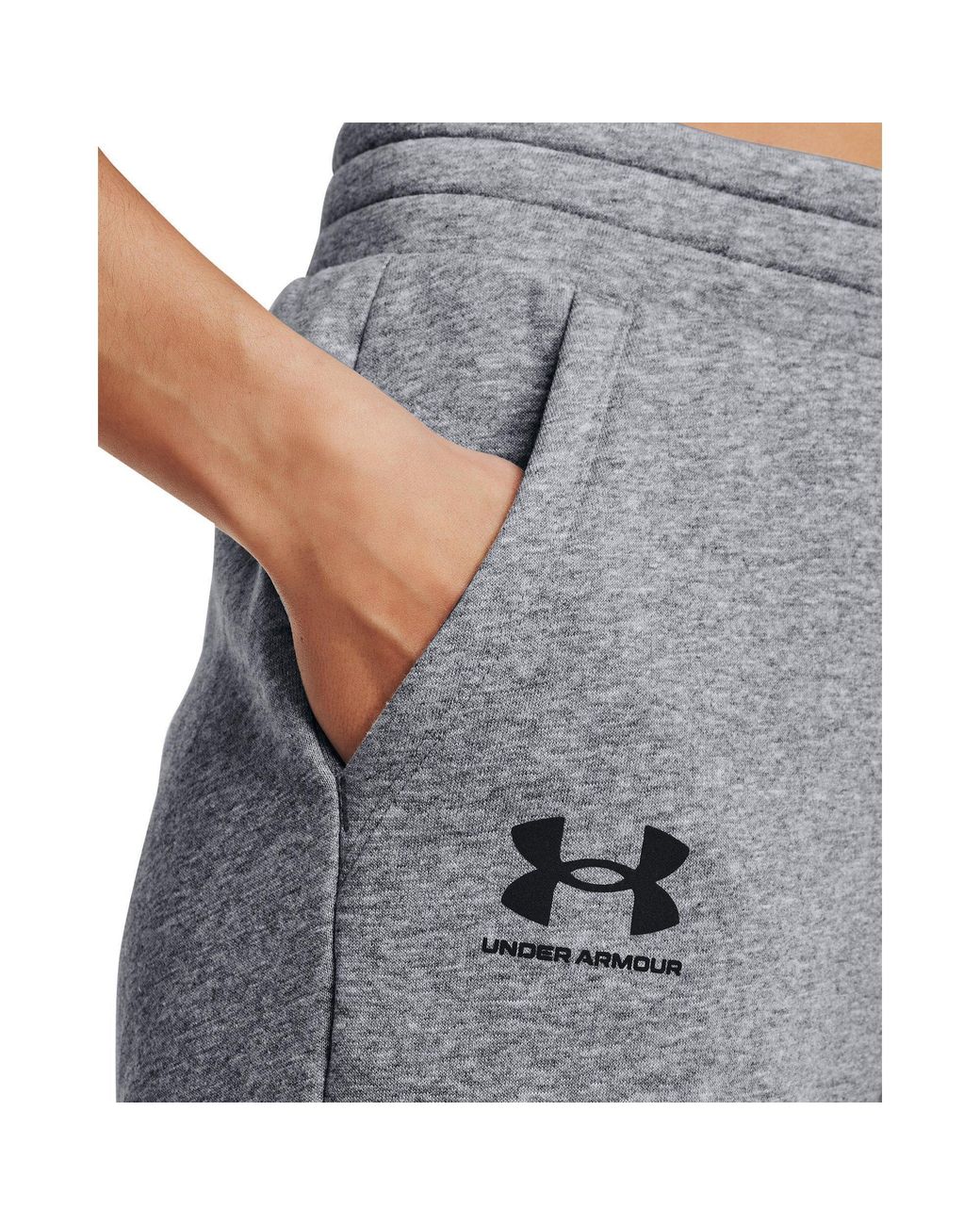 Under Armour Gray Ua Rival Fleece Joggers