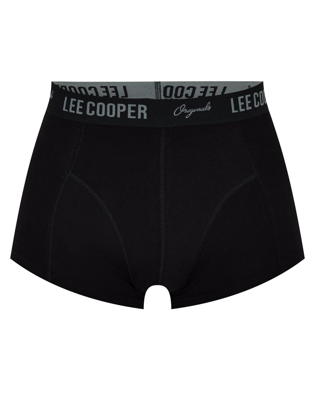 Lee Cooper Black Essential Boxer Trunk 5-Pack for men
