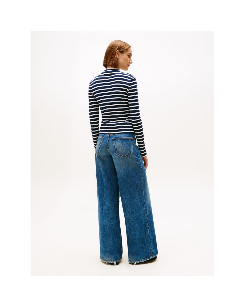 Tommy Hilfiger Blue Slim Cody Long-Sleeve T-Shirt