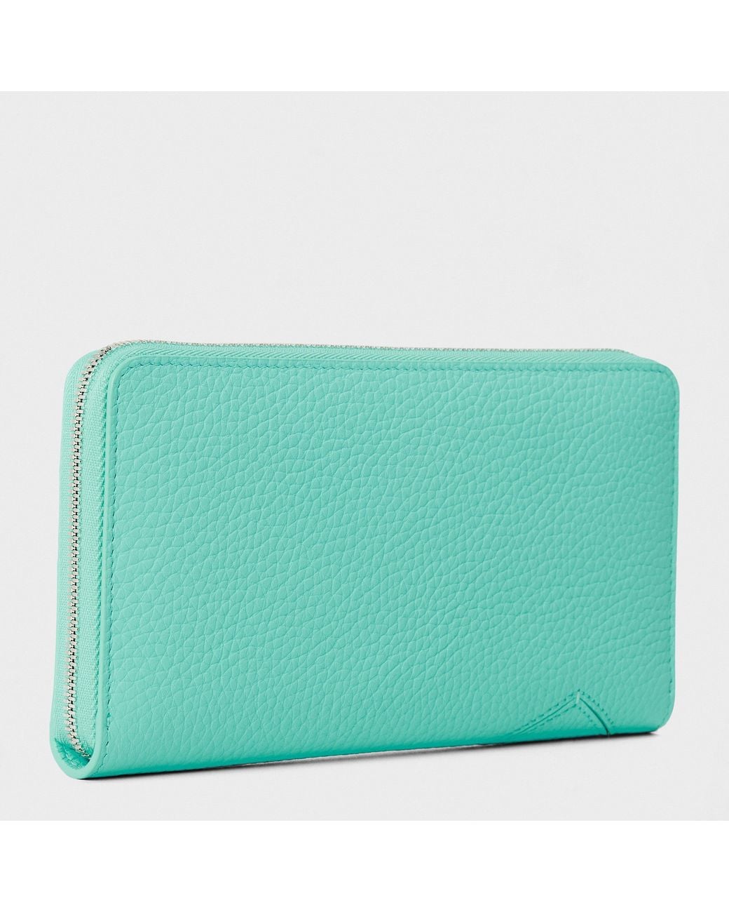 Tiffany & Co Green 'S Zipped Coin Purse