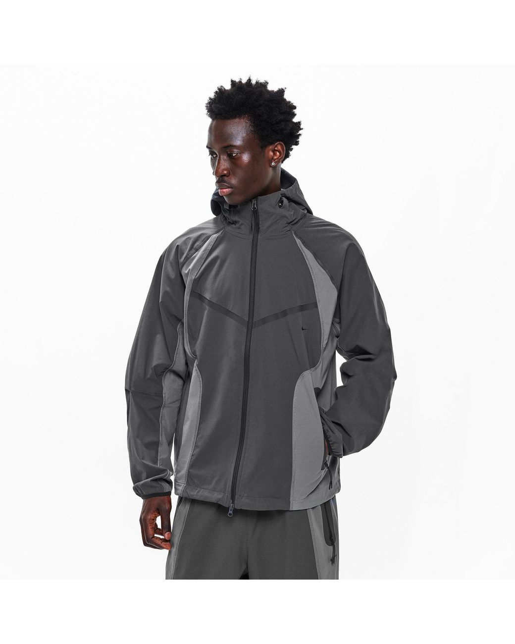 Nike Gray Hybrid Jacket for men