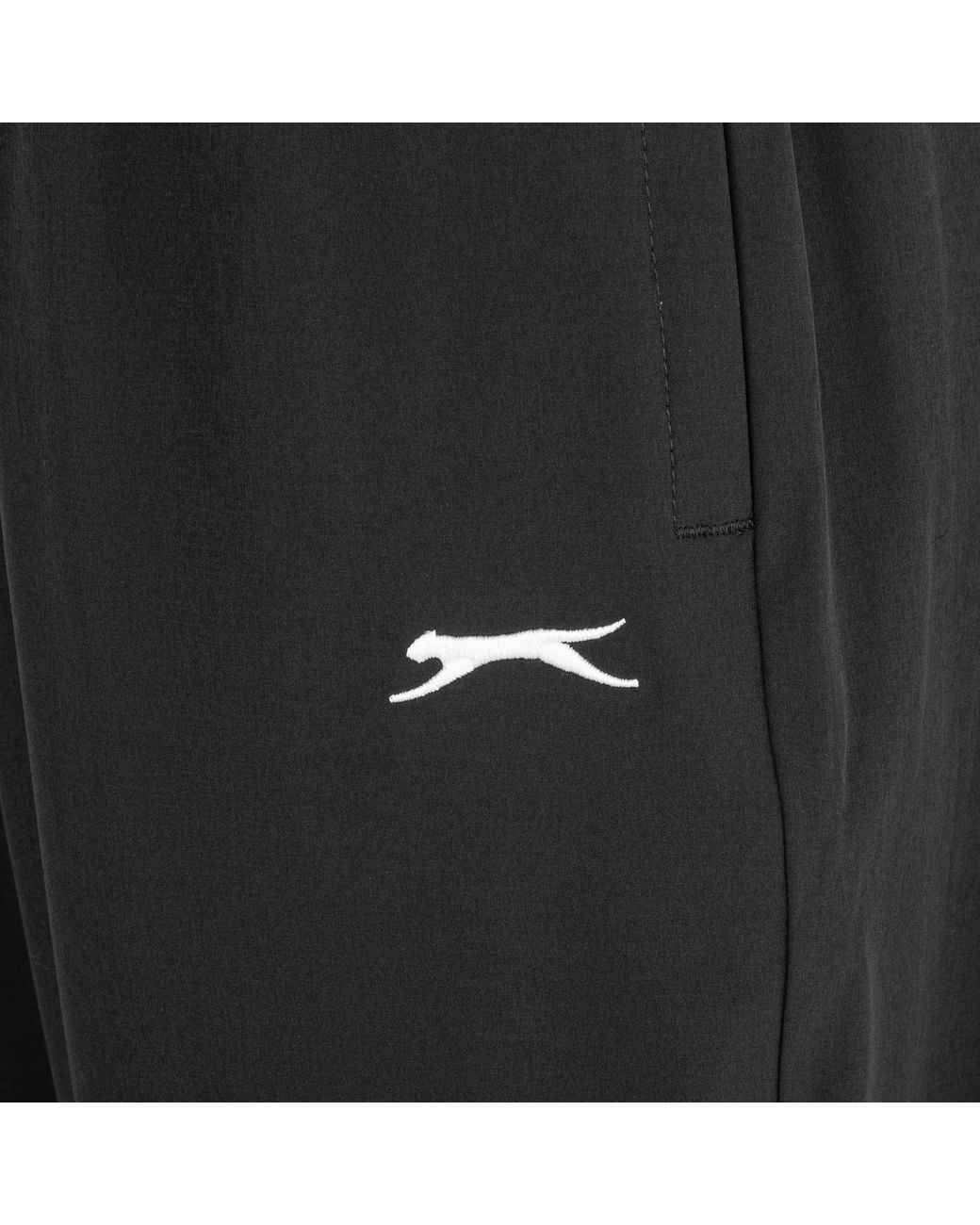 Slazenger 1881 Black Open Hem Woven Pant Ladies