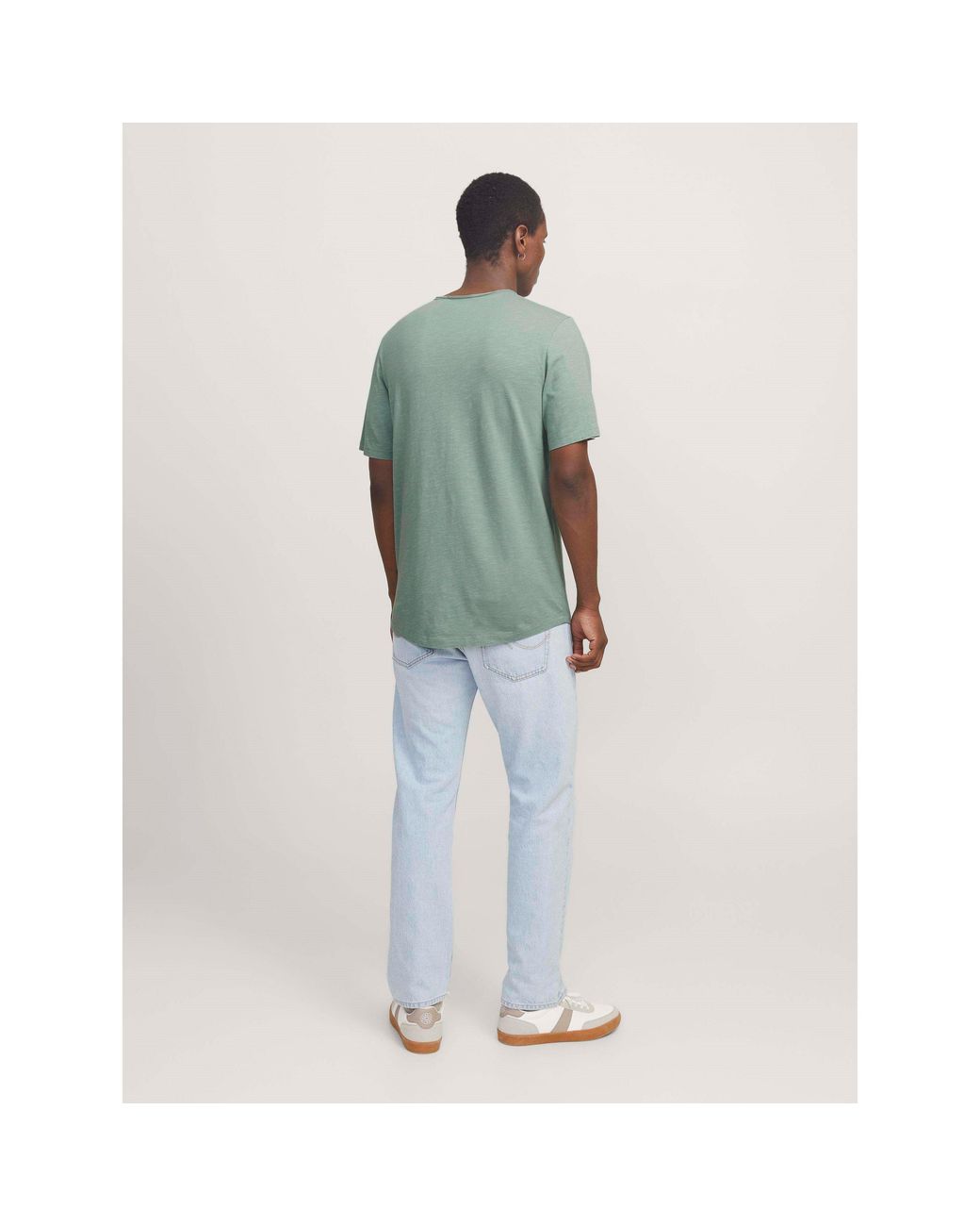 Jack & Jones Green Short Sleeve T Shirt for men