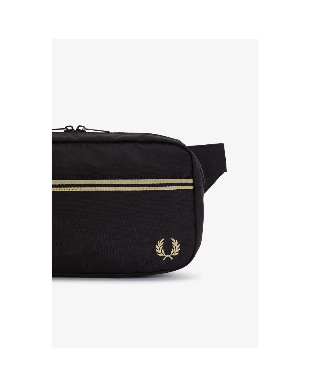Fred Perry Black Cross Body Bag for men