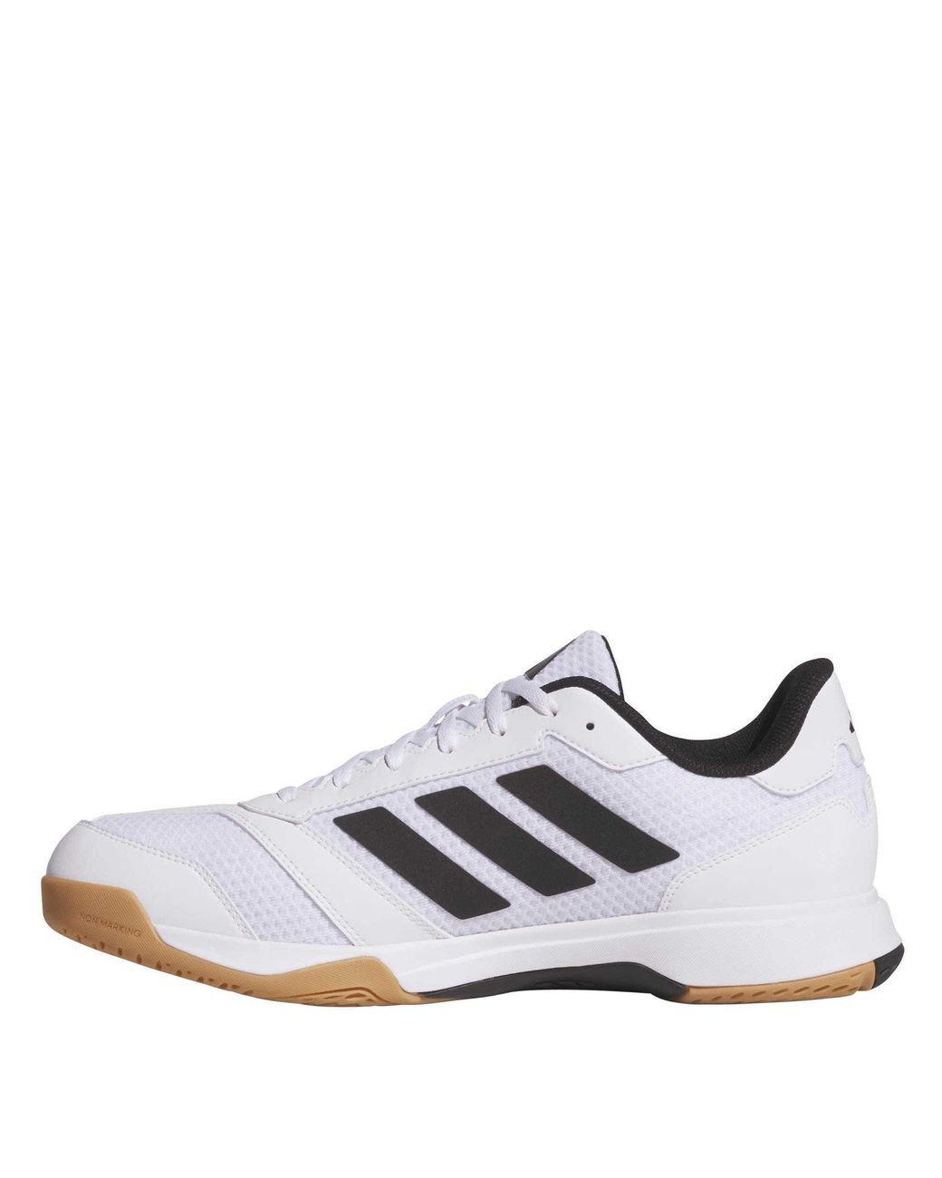 Adidas White Ligra 8 Indoor Shoes for men