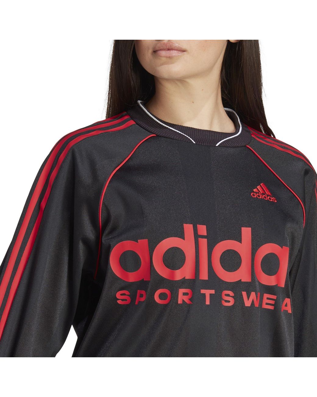 Adidas Black Jacquard Long-Sleeve Jersey