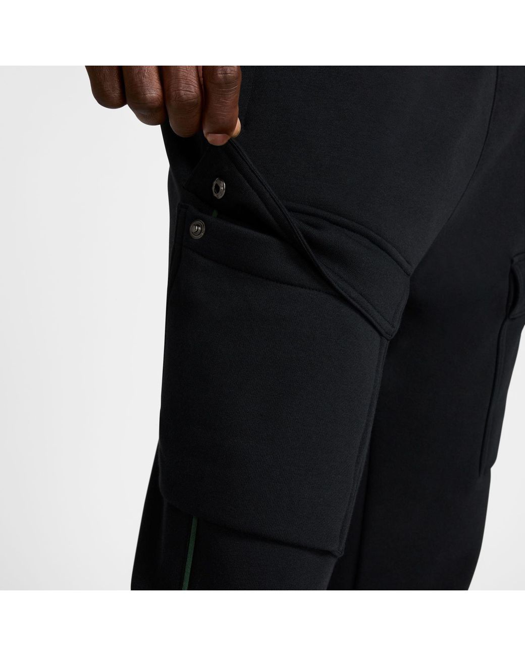 Nike Black Nsw Sw Air Cargo Pant Flc Bb for men