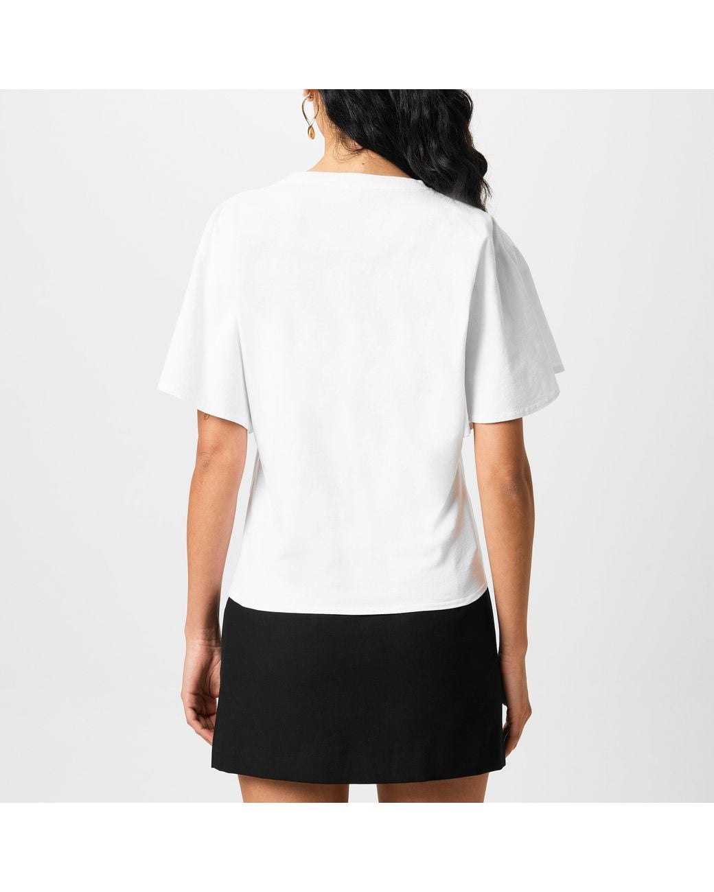 Stella McCartney White Pineapple Regular Fit T-Shirt