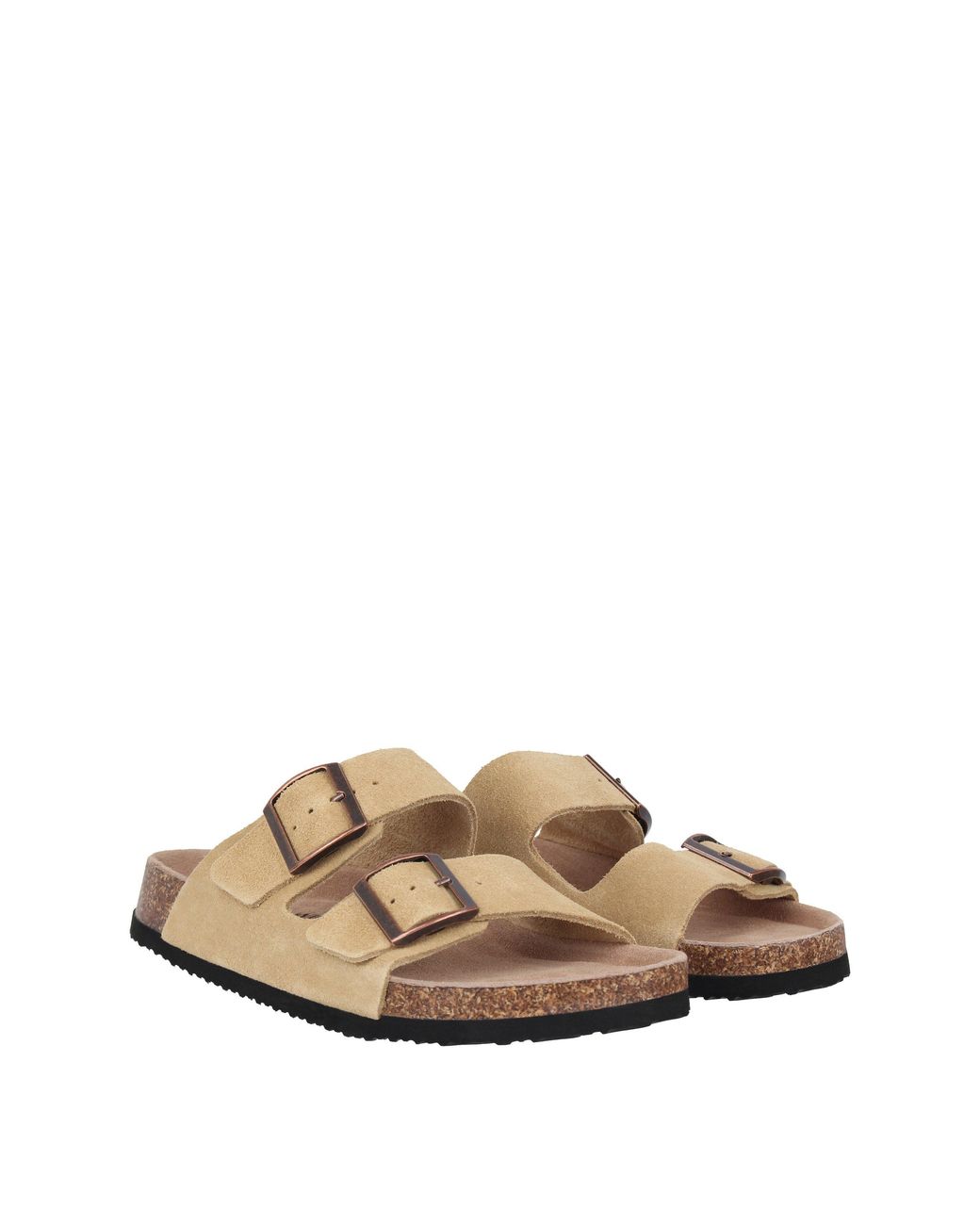 Jack Wills Natural Jw Cork Strap Flat Sandals
