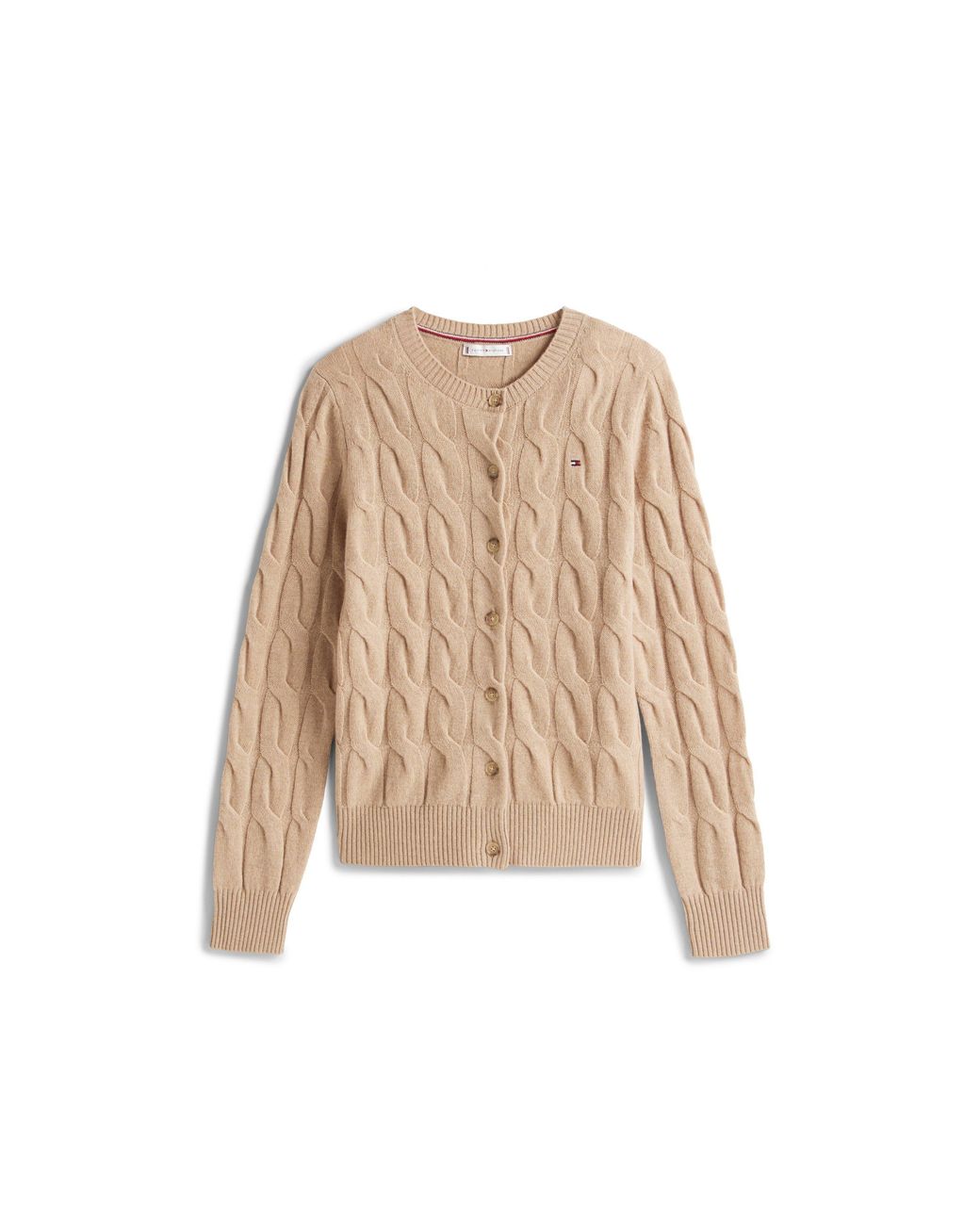 Tommy Hilfiger Natural Cable Cardigan