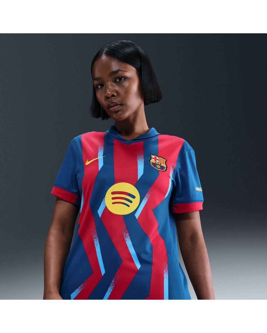 Nike Blue Fcb W Nk Df Jsy