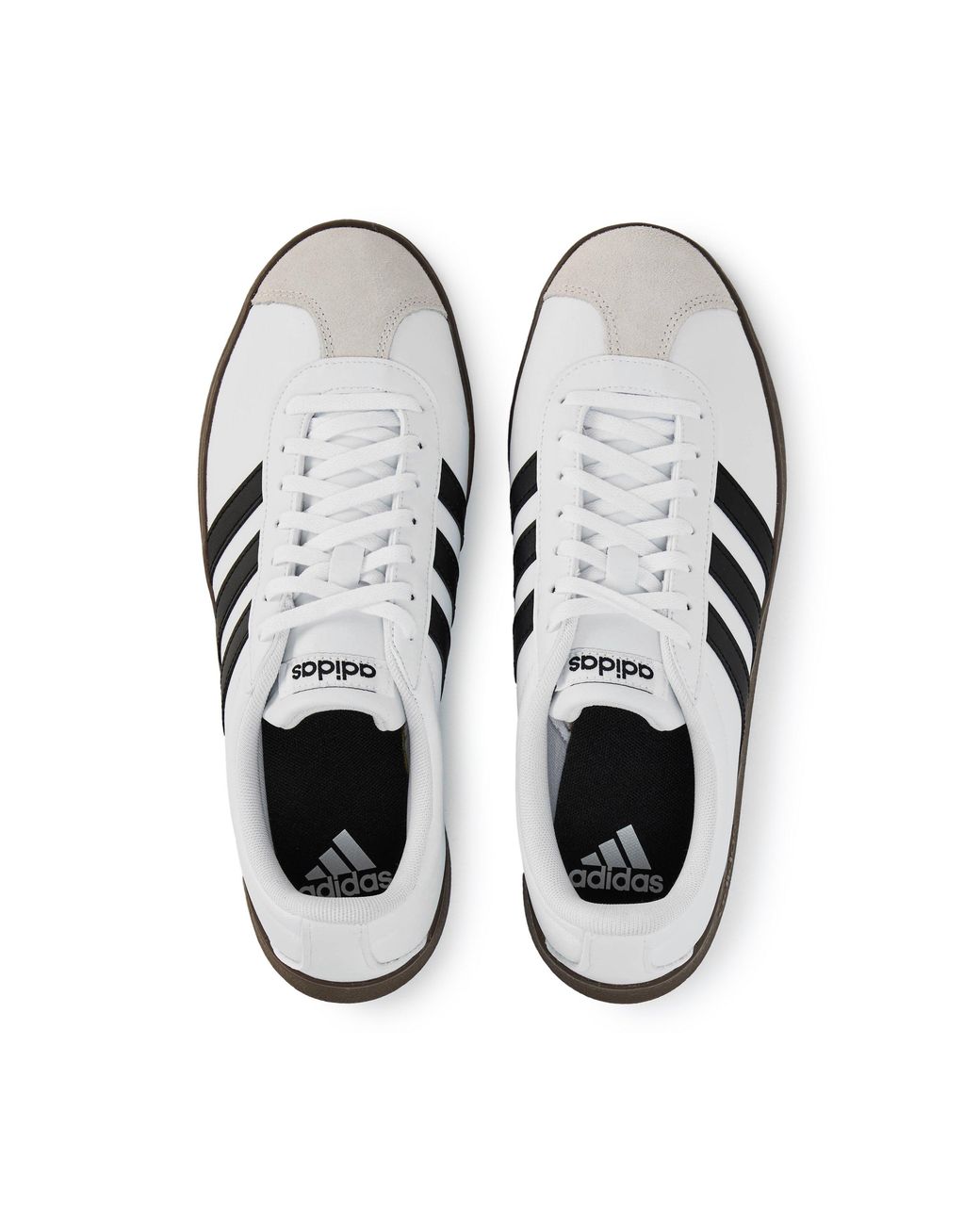 Adidas White Vl Court Base Shoes